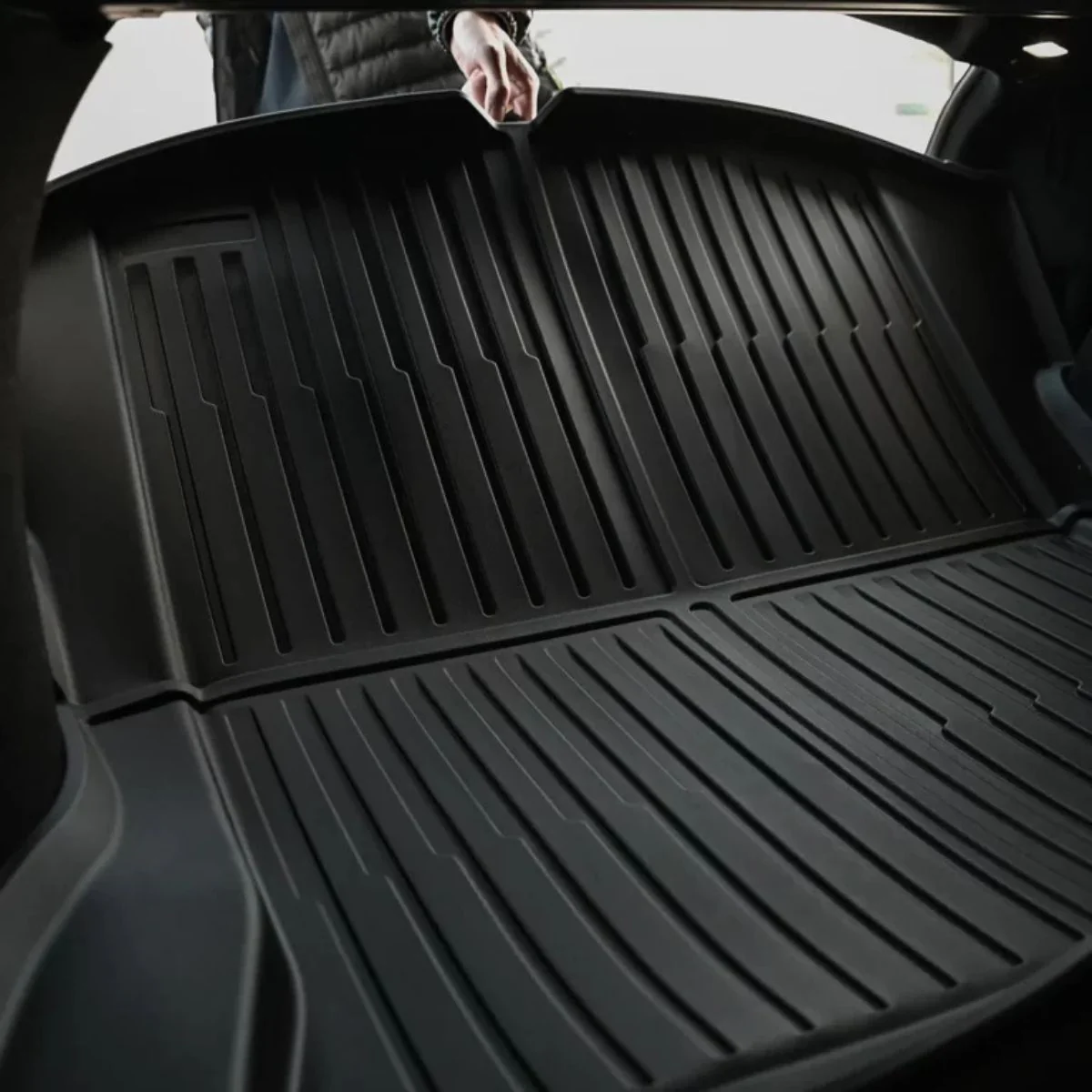 Automatten Tesla Model 3 bj 2019 - 04.2021 Rubber Ecoline - Image 8