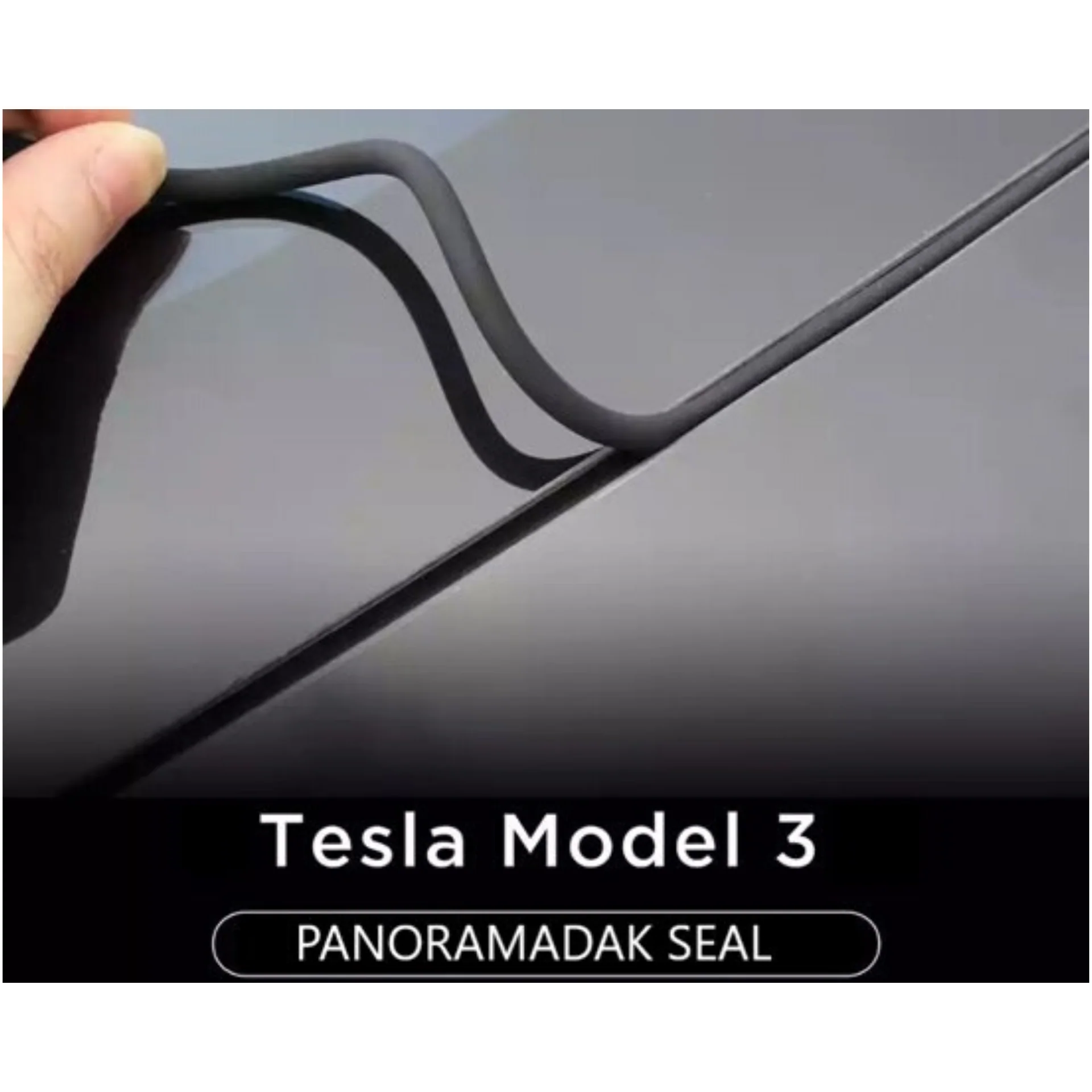 Tesla Model 3 Geluidsreductie Panorama Dak