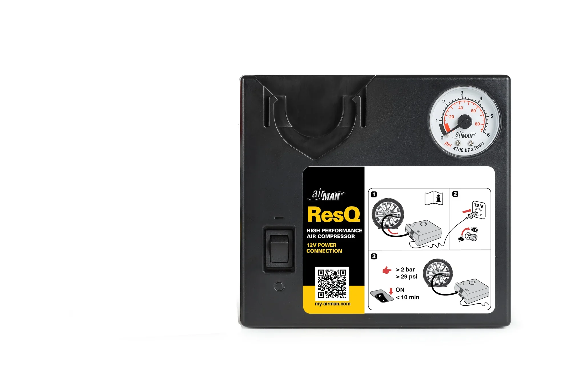 airMAN ResQ Bandenreparatieset voor Model S, 3, X, Y Tesla Accessoires NL & BE - Image 3