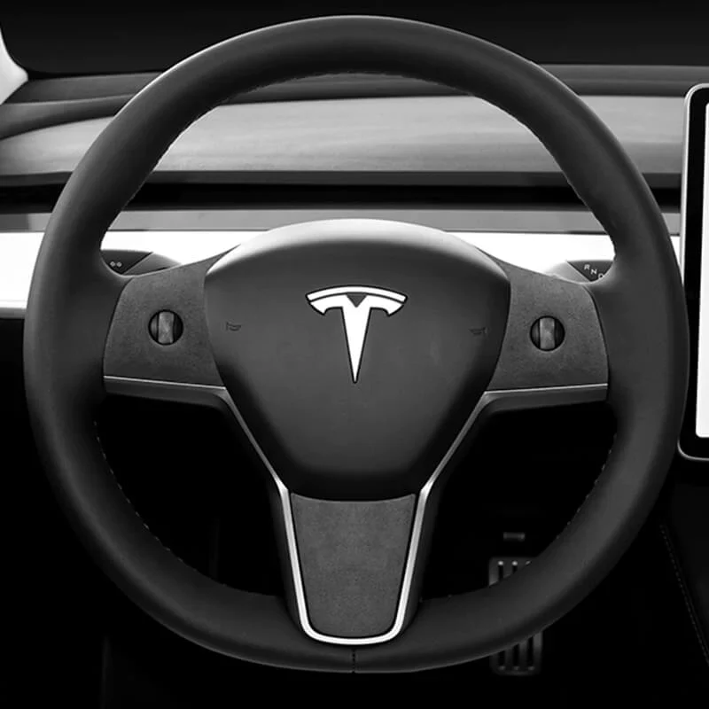 Tesla Model 3 Alcantara Stuurwiel Wrap
