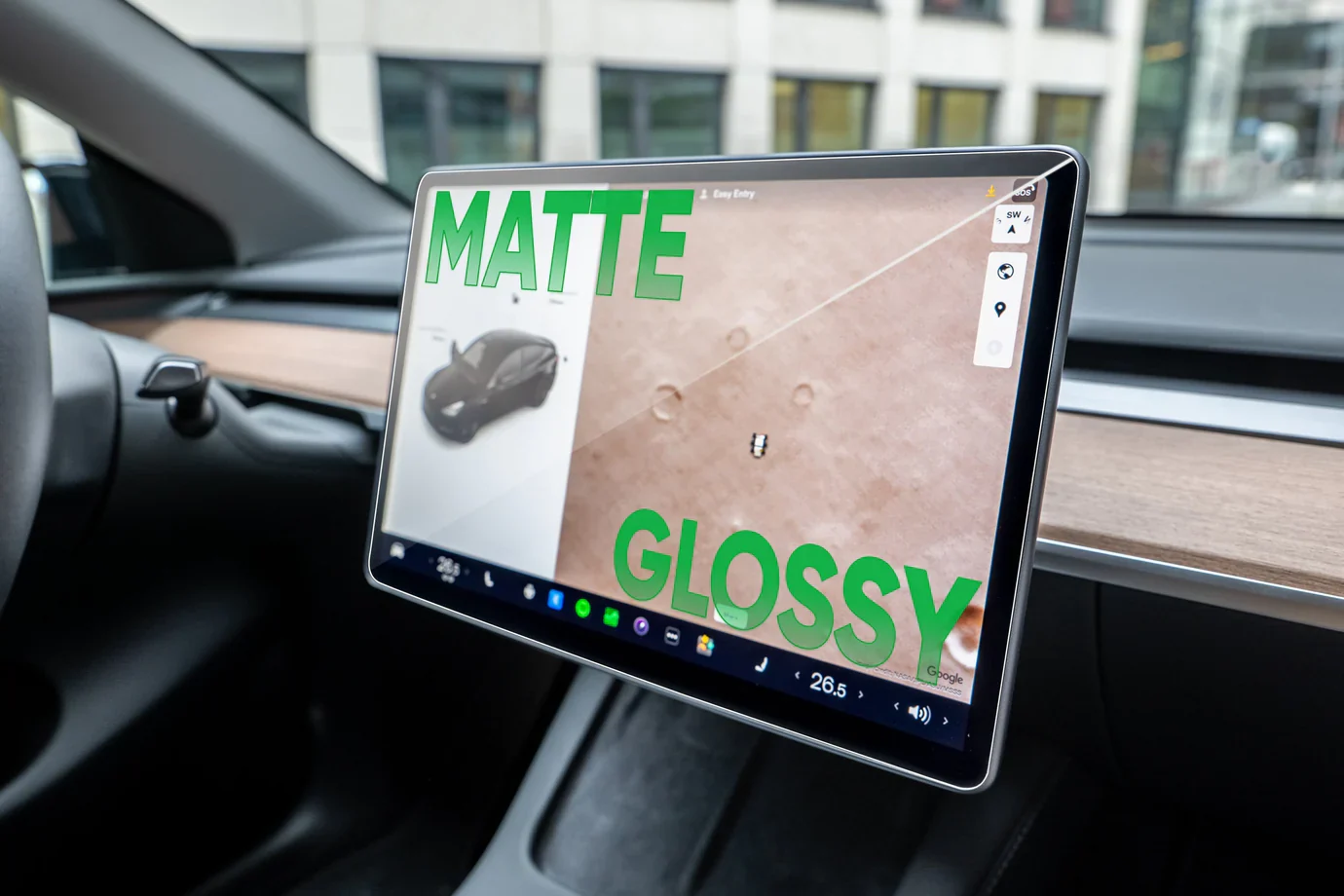Tesla Model 3 Highland 2befair Screenprotector Voor en Achter - Image 3