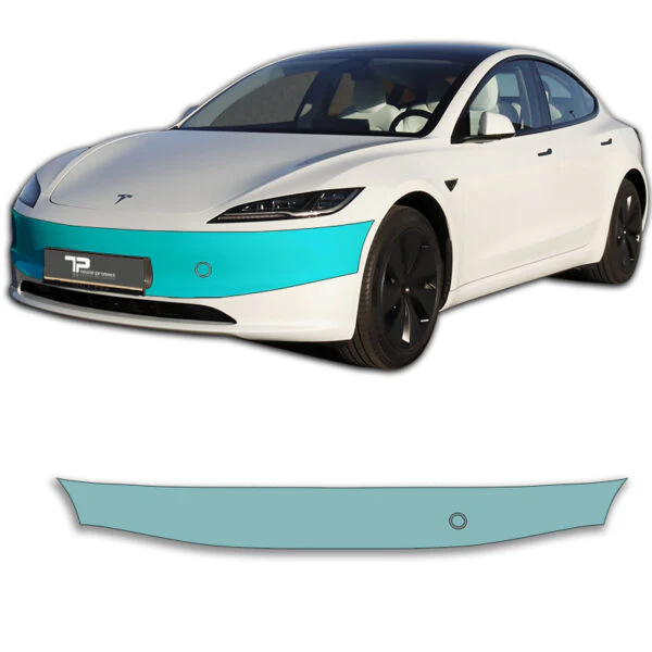 Tesla Model 3 Highland PPF Bumperfolie: Optimale Bumperbescherming