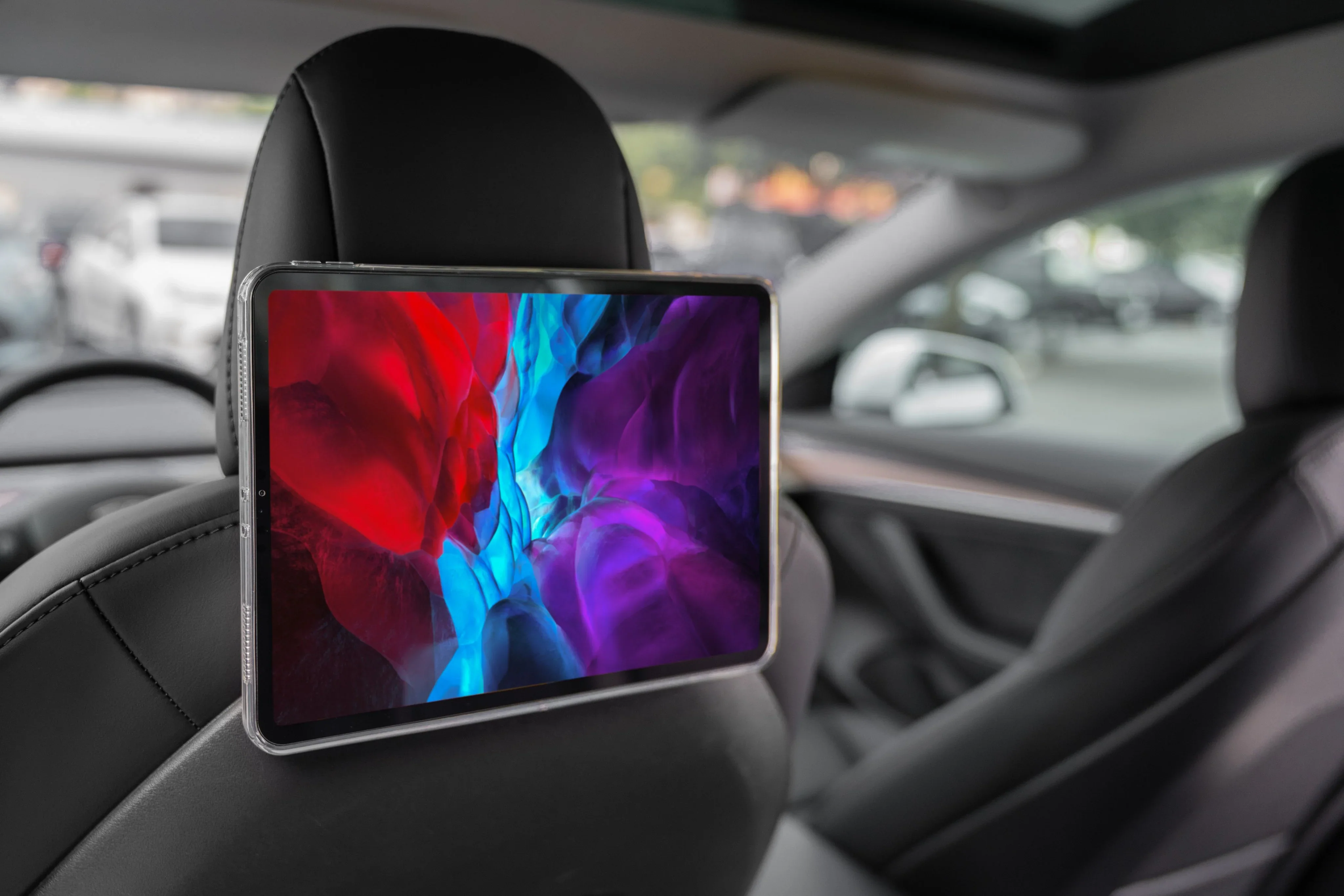 MagSafe Ipadhouder & iPhonehouder Achterbank Tesla Model 3 - Image 4