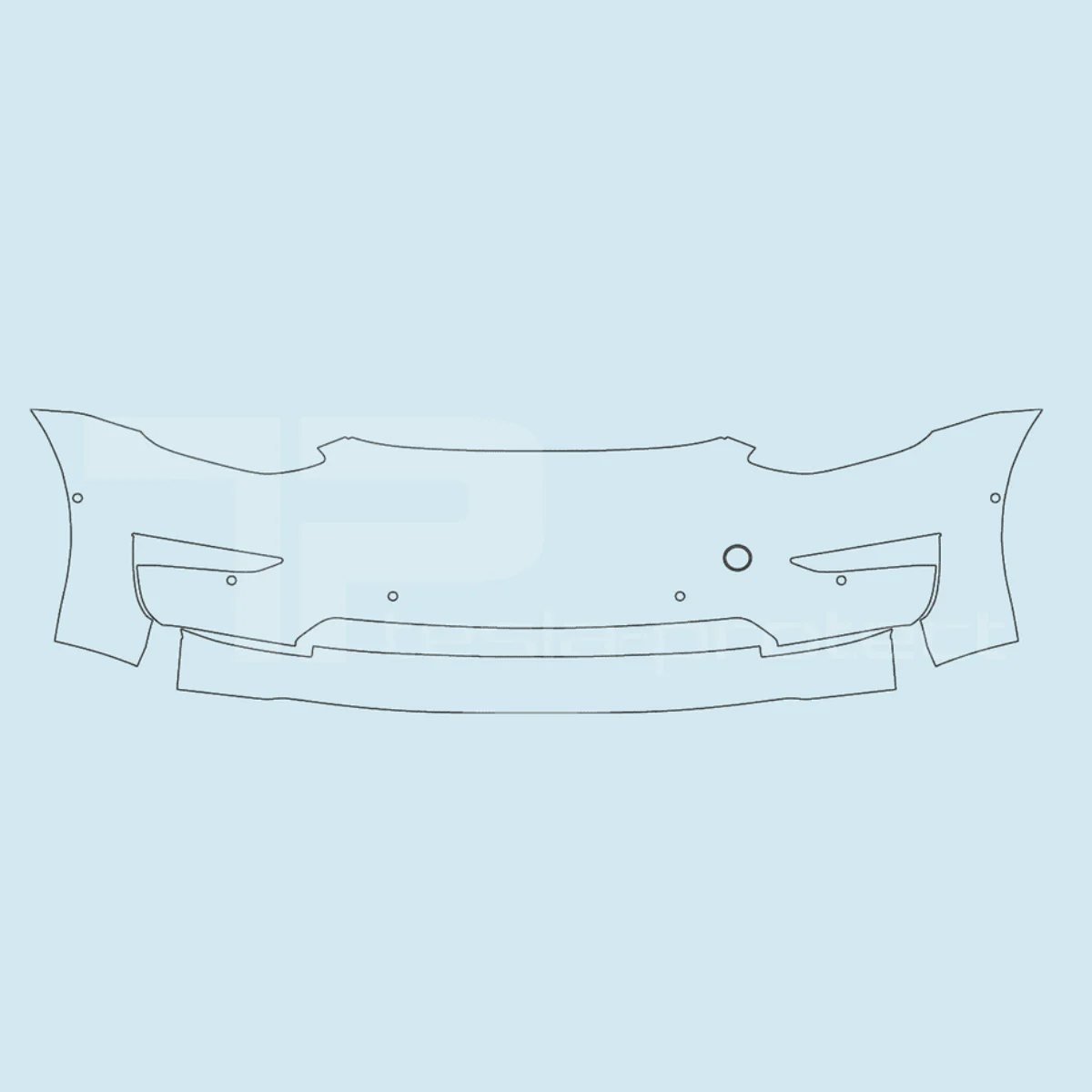 Tesla Model Y Bumper Protection Film PPF - Image 7