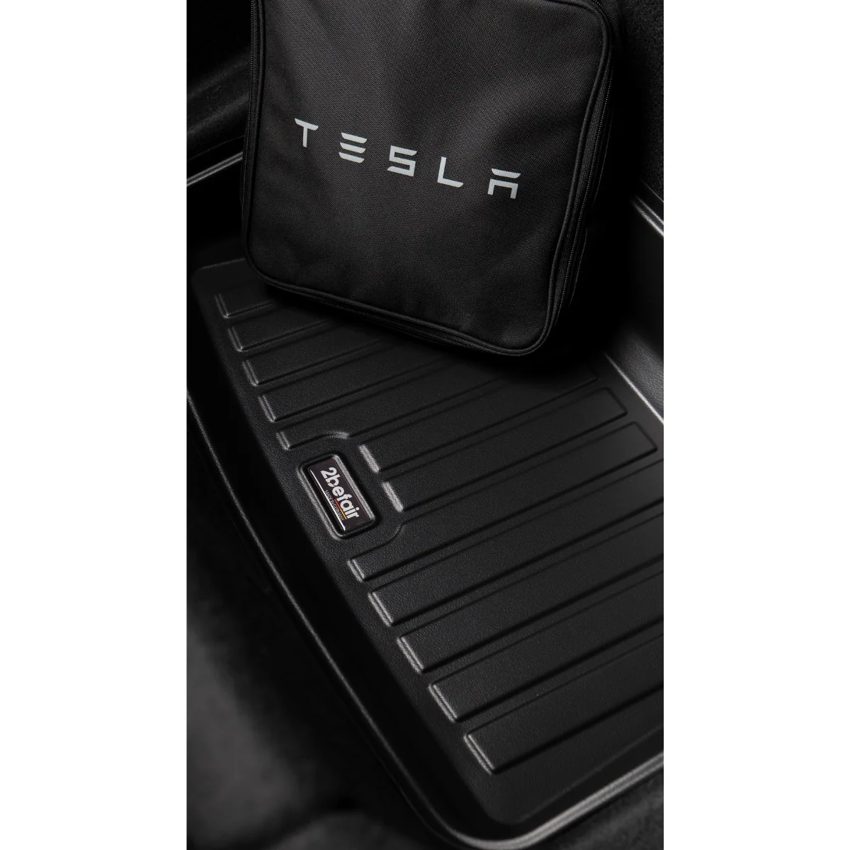 Tesla Model Y Kofferbakmat Lower Trunk Mat Achterkant Kabel Opbergruimte - Image 4