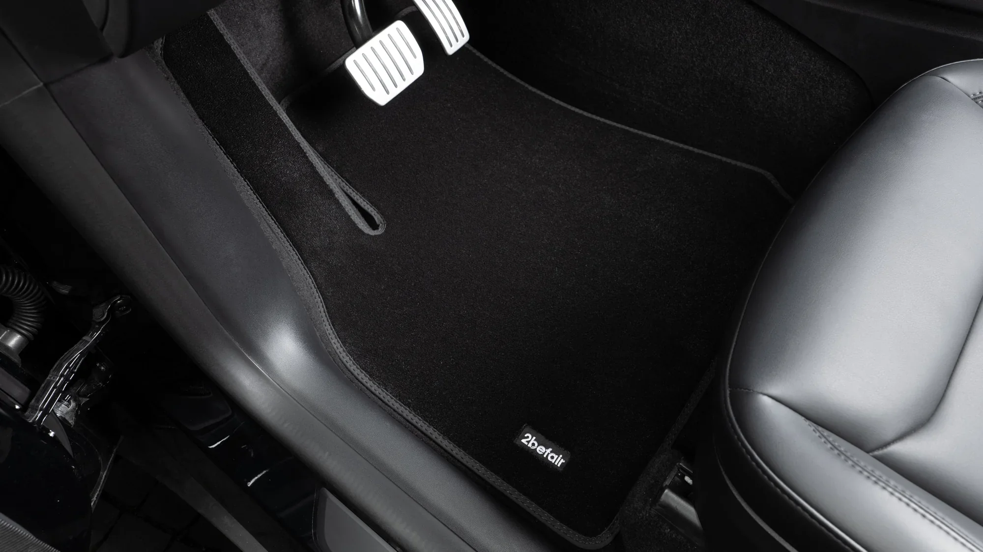 Tesla Model Y Premium Velours Automatten Set Compleet voor Trunk Frunk en Interieur - Image 3