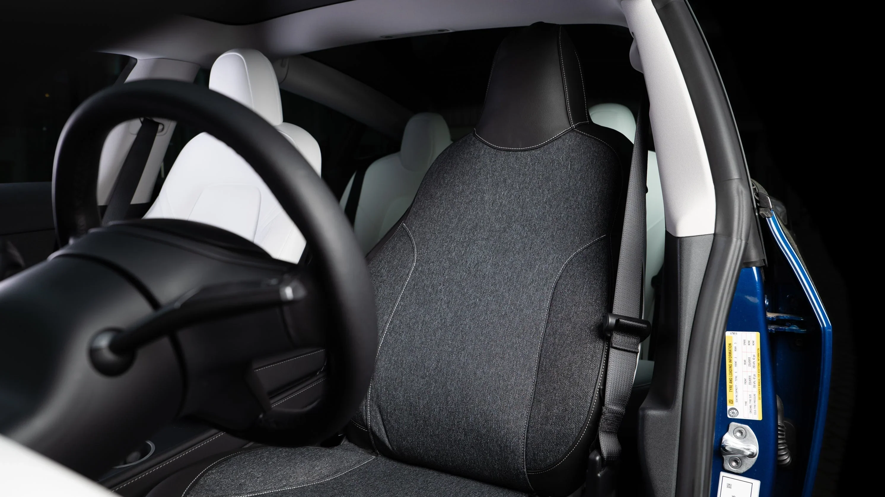 Tesla Model Y Stof en Lederen Stoelhoezen - Image 4