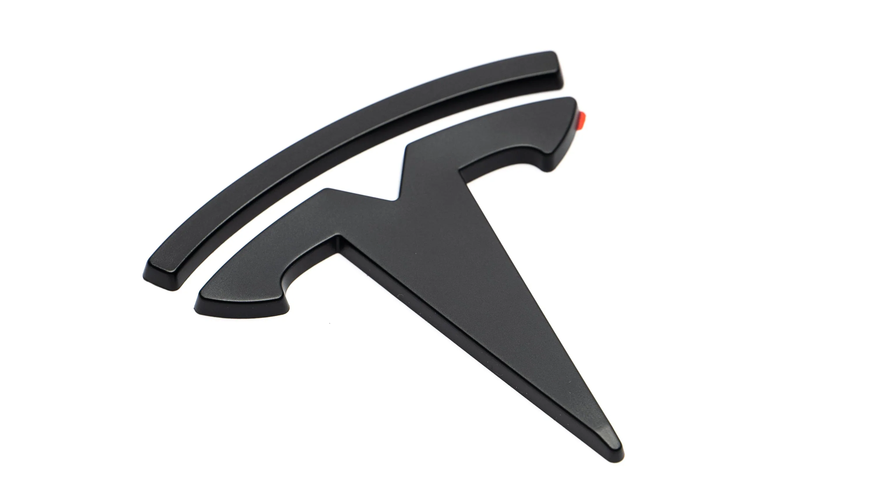 Tesla Model Y Logo Emblemen Zwart - Image 3
