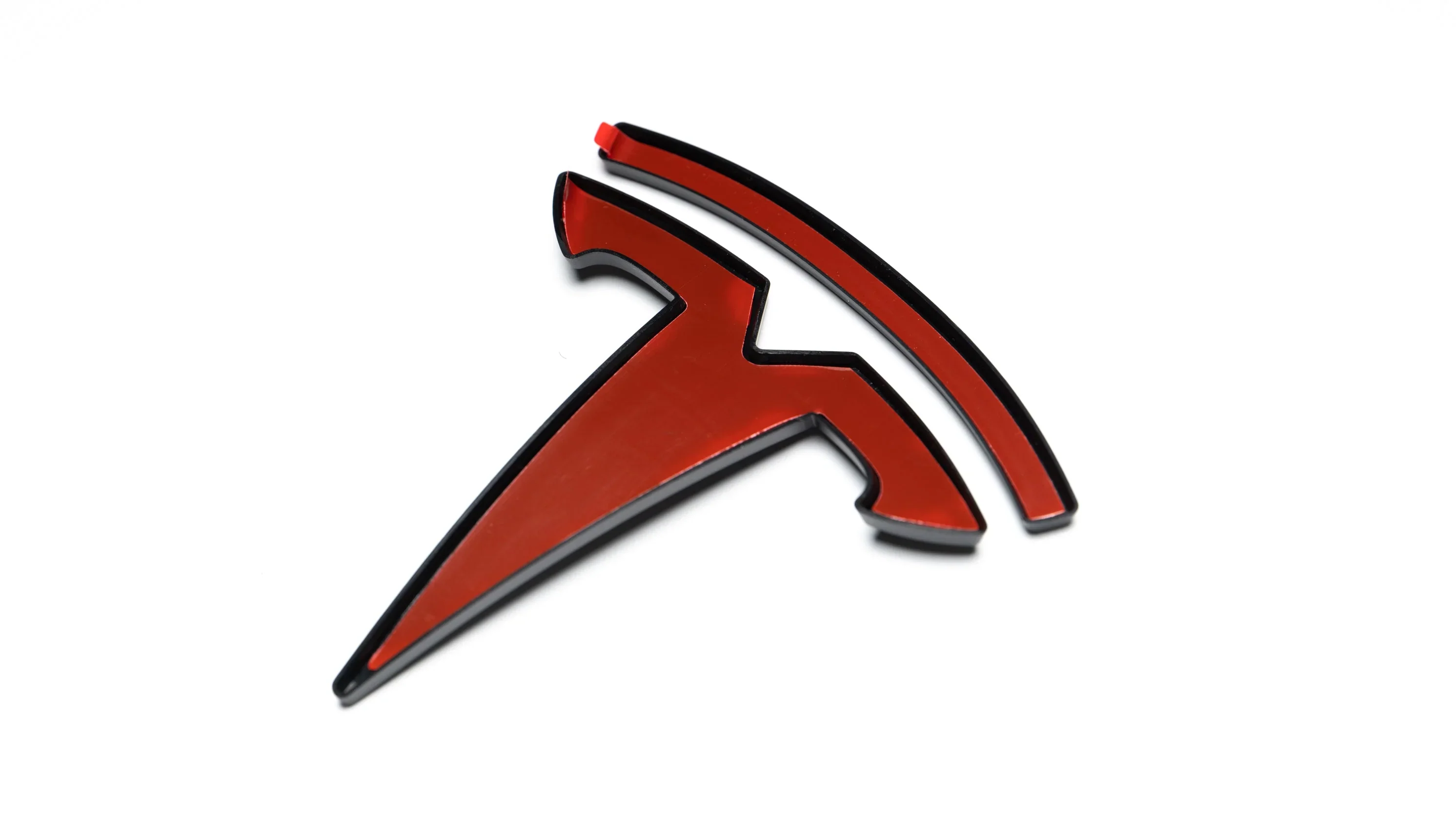 Tesla Model Y Logo Emblemen Zwart - Image 5