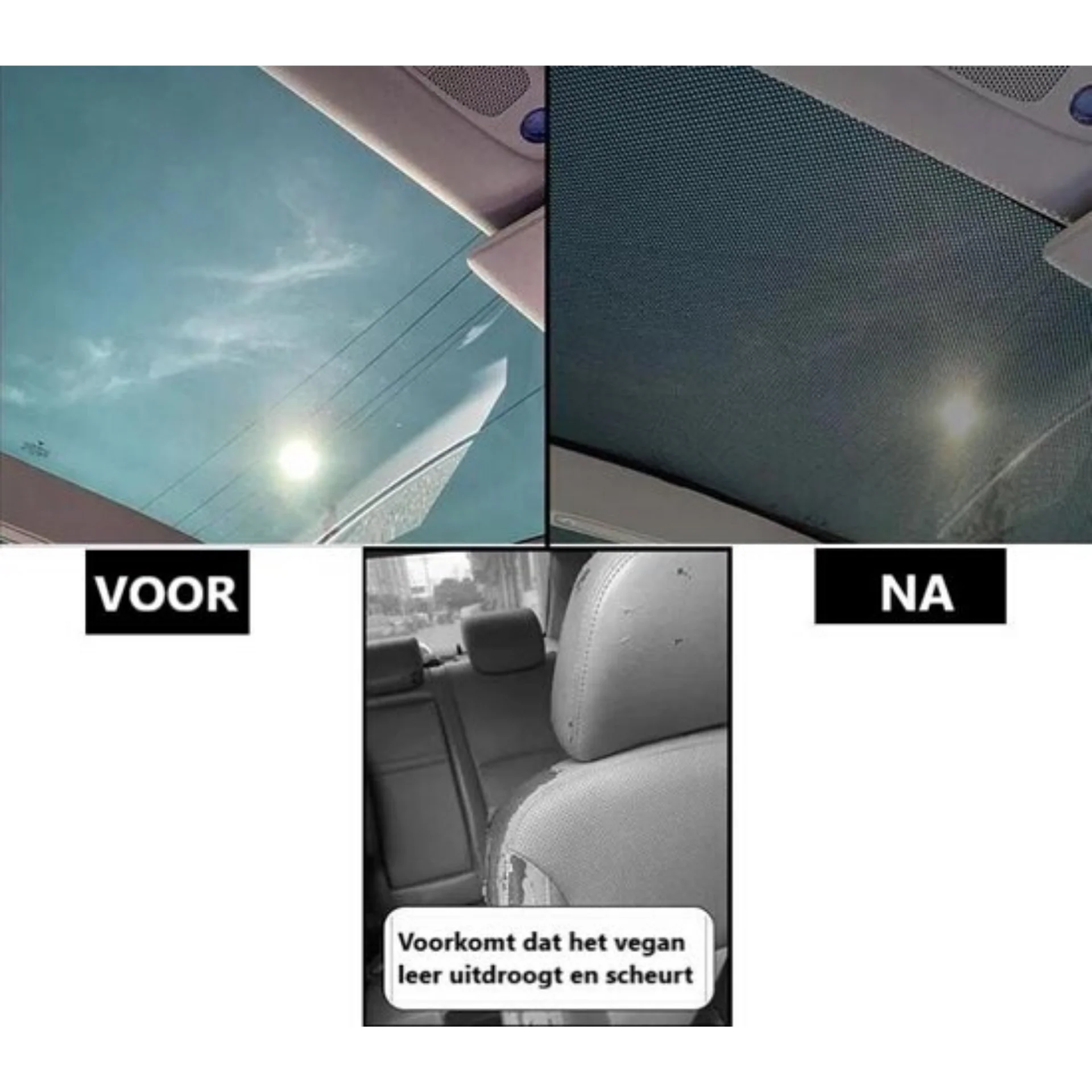Tesla Model 3 zonnescherm dak en achterruit - Image 3